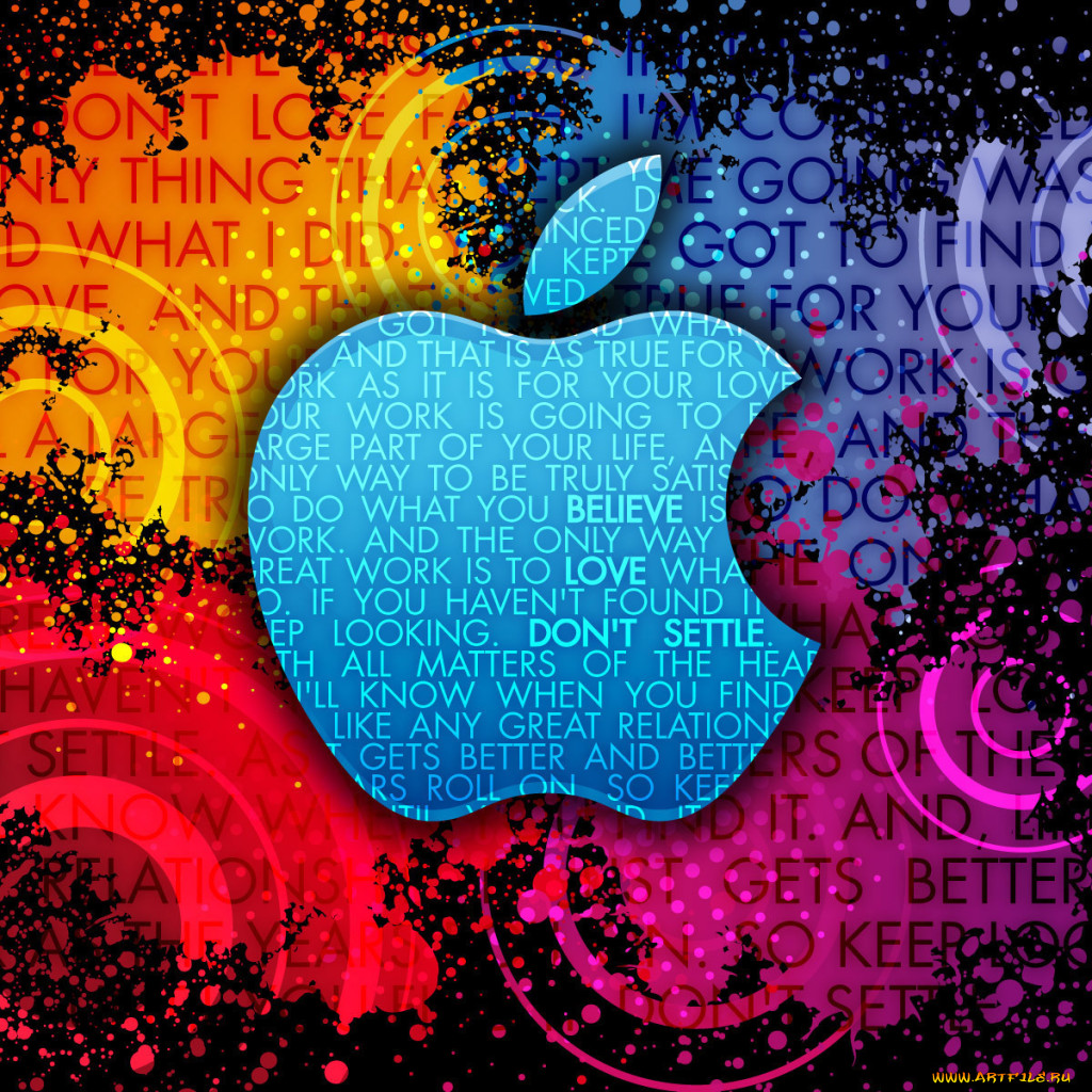 Обои Компьютеры Apple, обои для рабочего стола, фотографии компьютеры,  apple, точки, слова, фразы, краски, стиль, лого, бренд, узоры, dots,  colors, style, знак Обои для рабочего стола, скачать обои картинки заставки  на рабочий